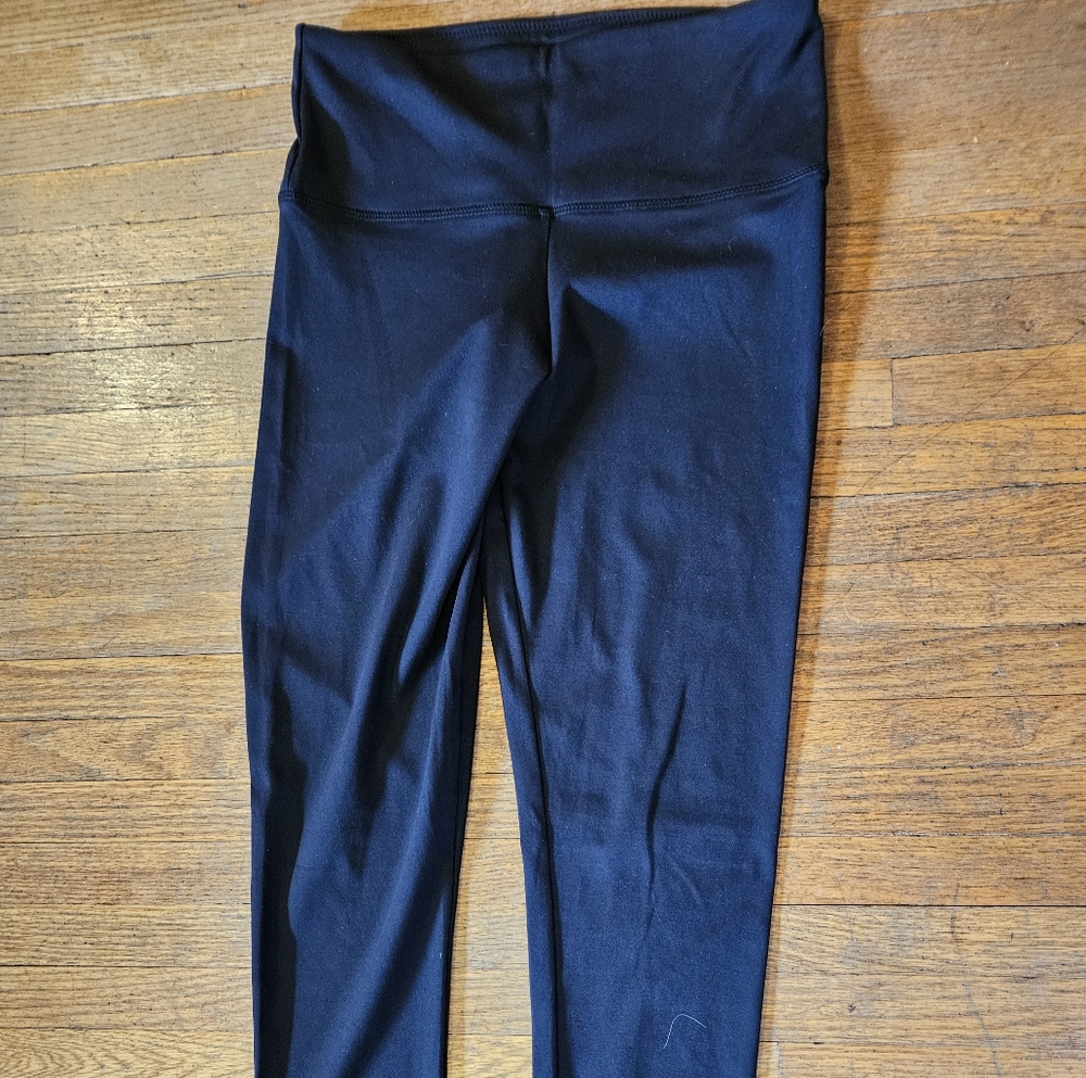 Black Bow Black Leggings